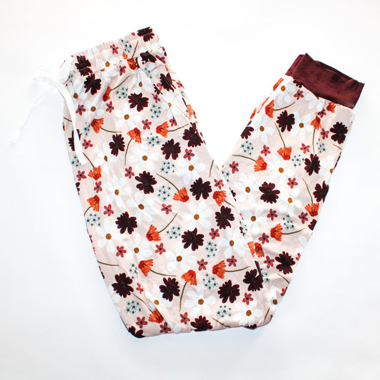 Fall Floral Unisex Pants